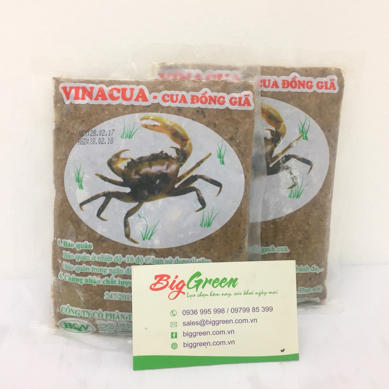 Cua đồng giã 200g (8936044730042)