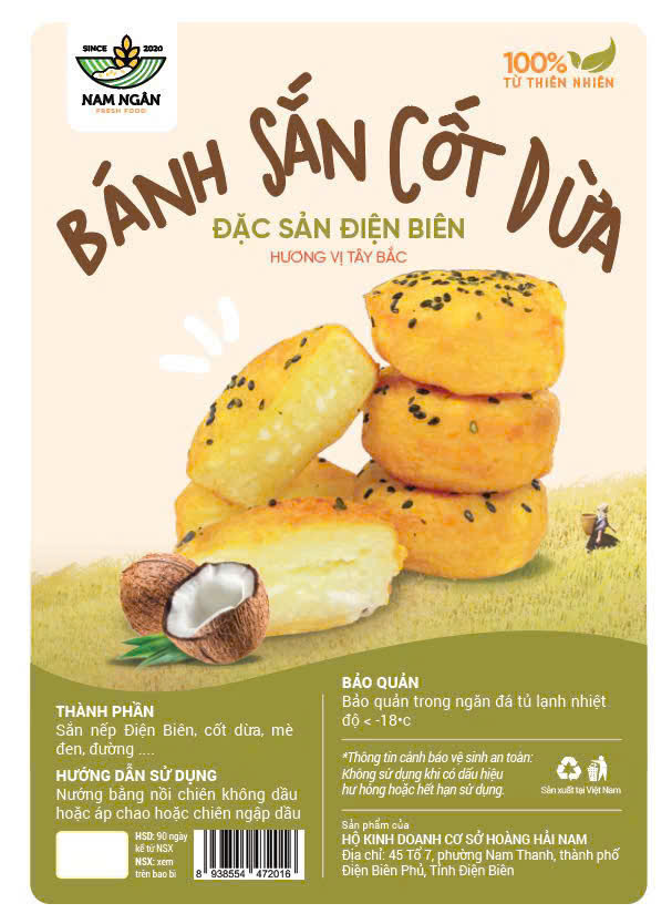 Bánh Sắn Cốt Dừa