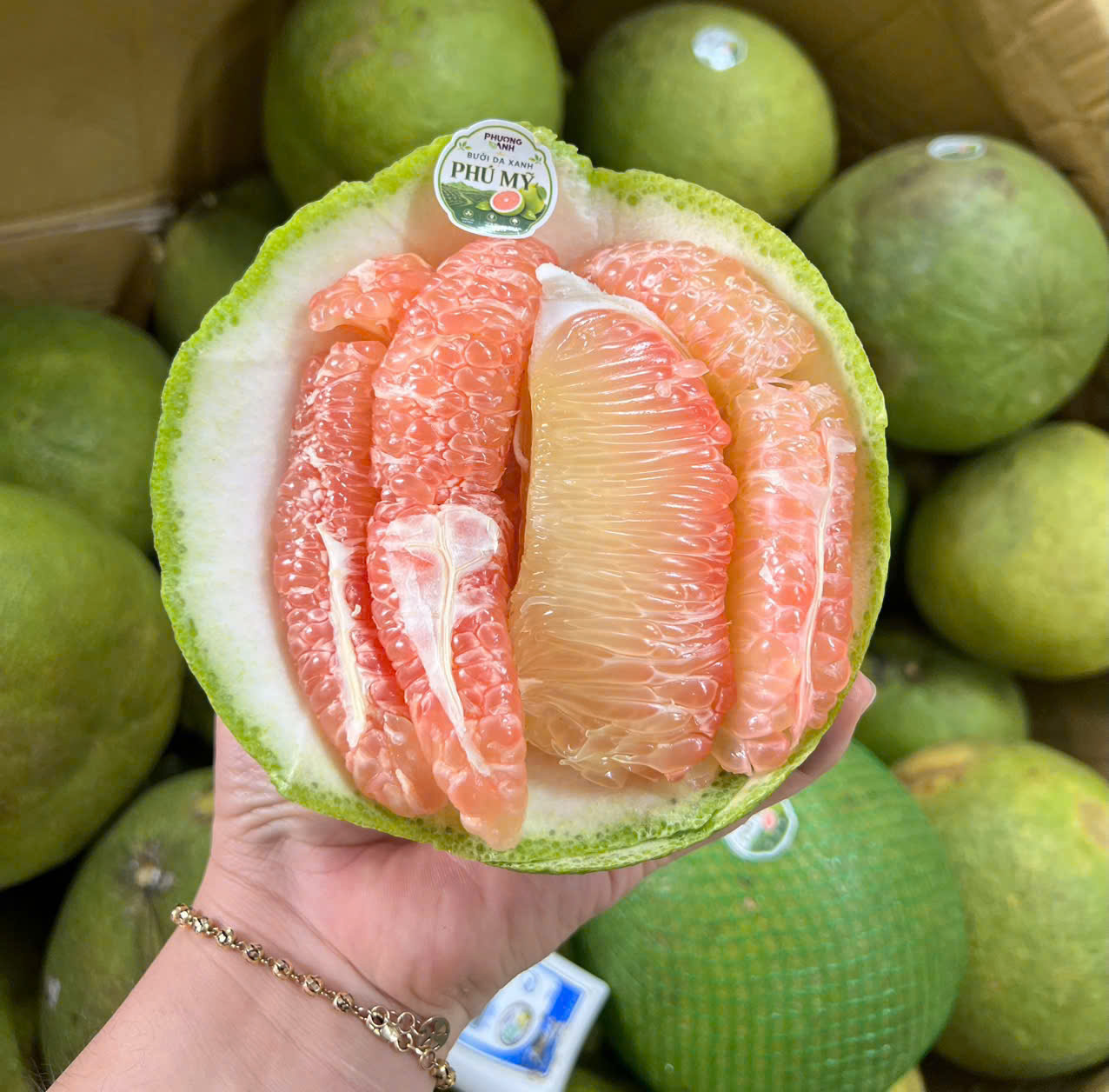 Bưởi Da Xanh Phú Mỹ