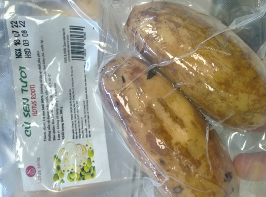 Củ Sen tươi túi 300g