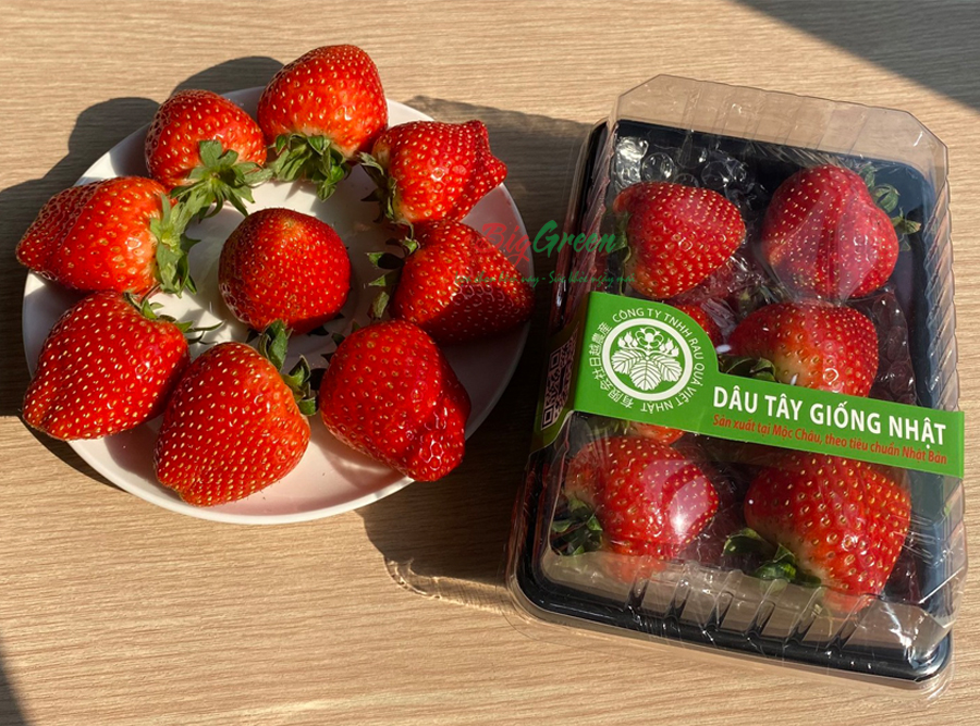 Dâu tây Hana giống Nhật Hộp 250G