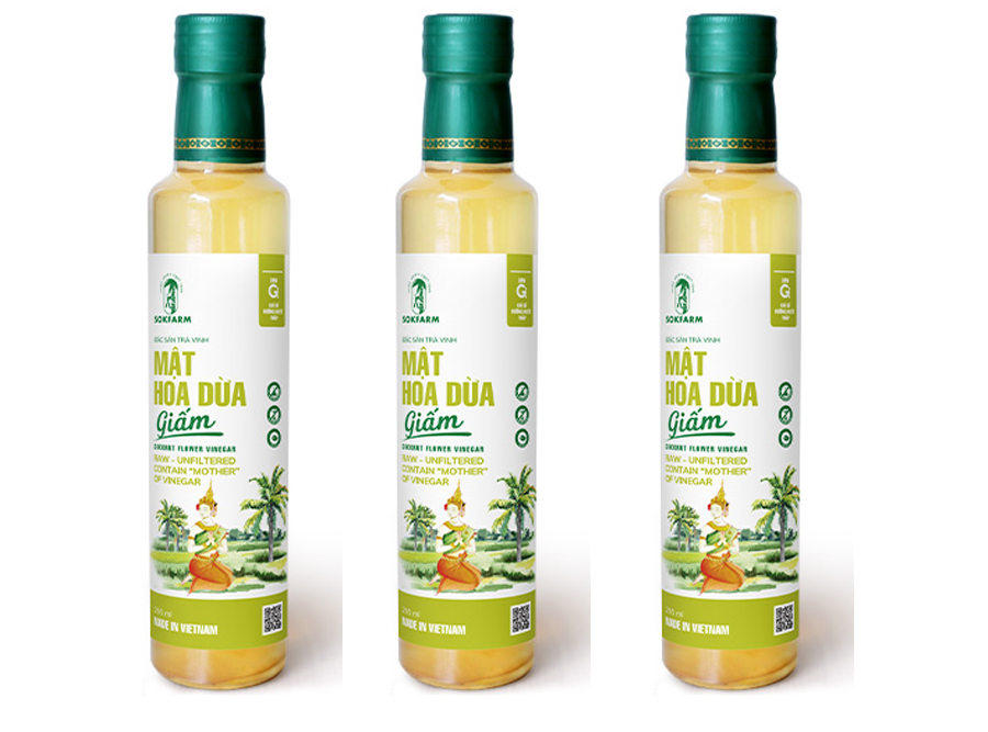 Giấm mật hoa dừa Hữu cơ (8938529062198)