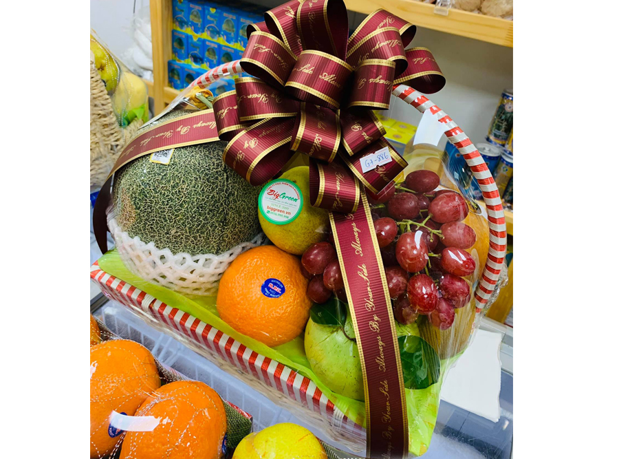 Giỏ trái cây mẫu (Đóng theo yêu cầu)