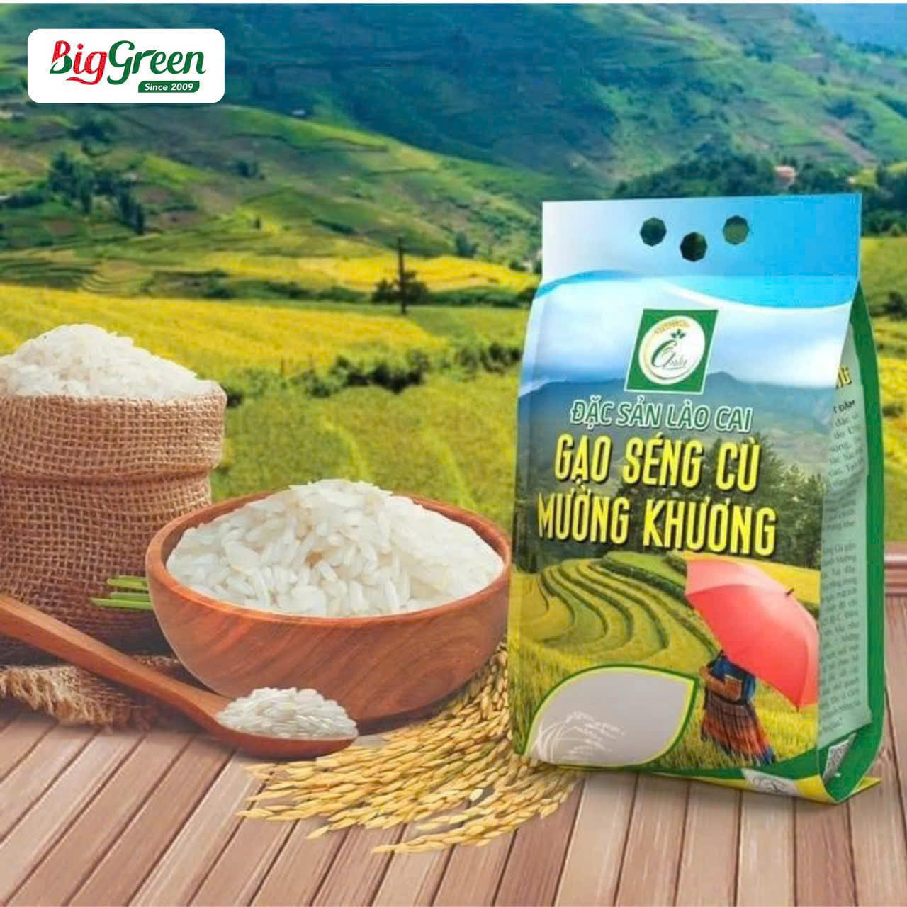 Gạo Séng cù Mường Khương túi 5kg (SP000918)