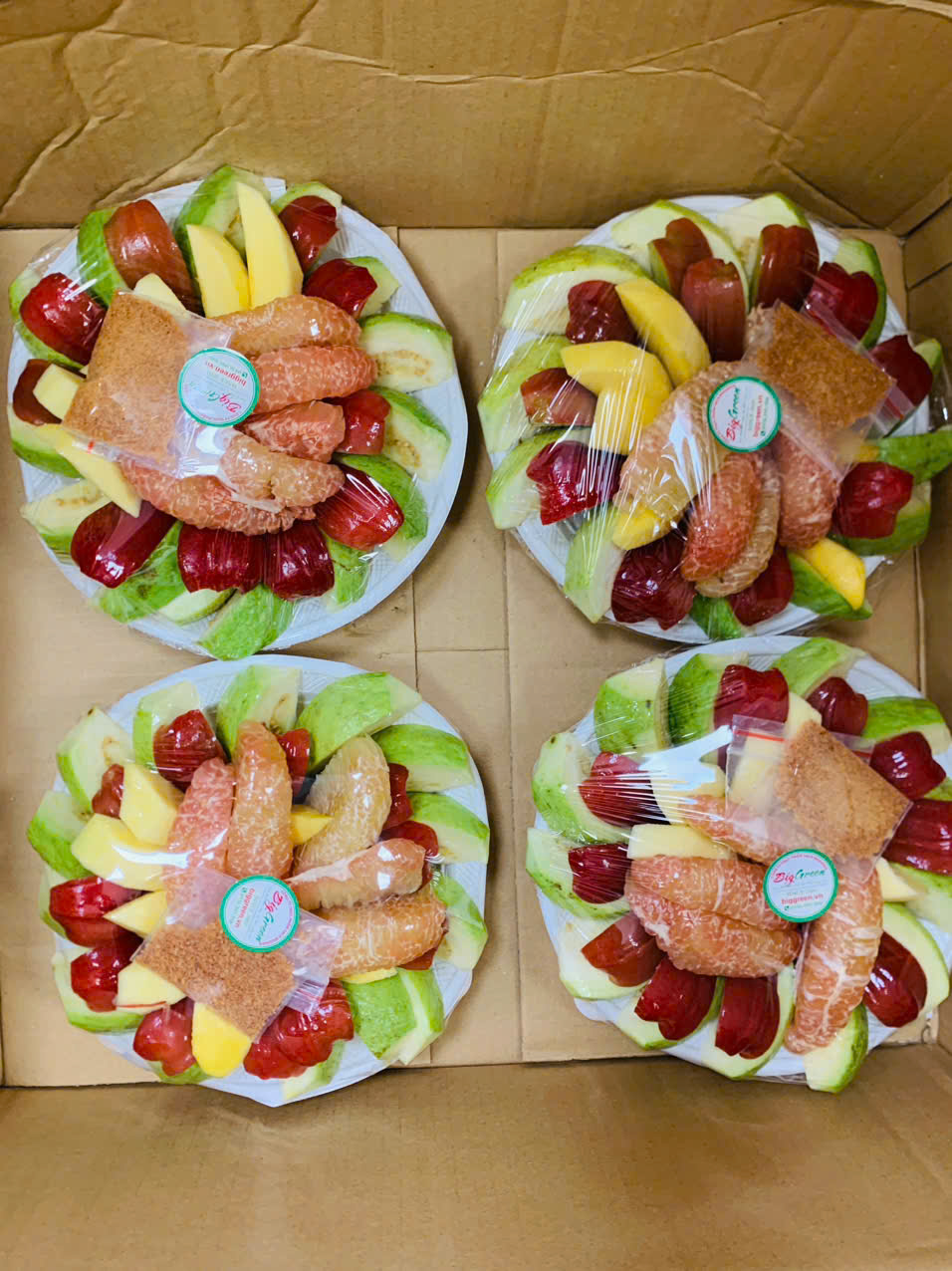 Hoa quả đóng khay (theo yêu cầu)