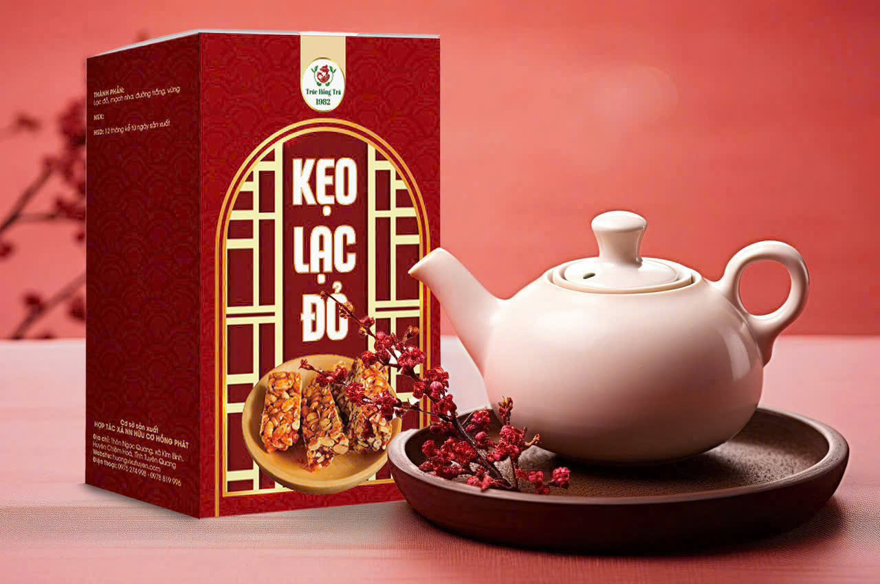 Kẹo Lạc Đỏ Tuyên Quang