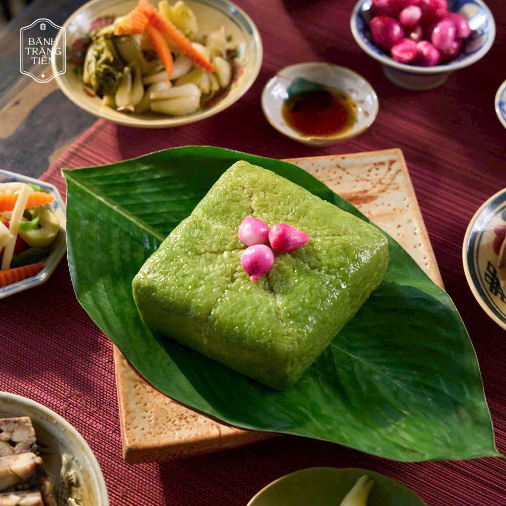 Bánh chưng Tràng Tiền Hộp quà tết
