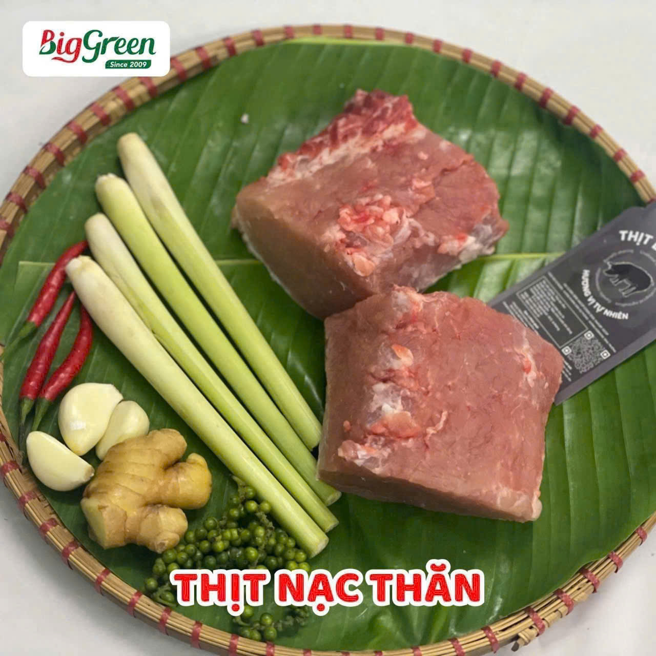 Thịt Nạc Thăn Lợn Đen Xứ Mường