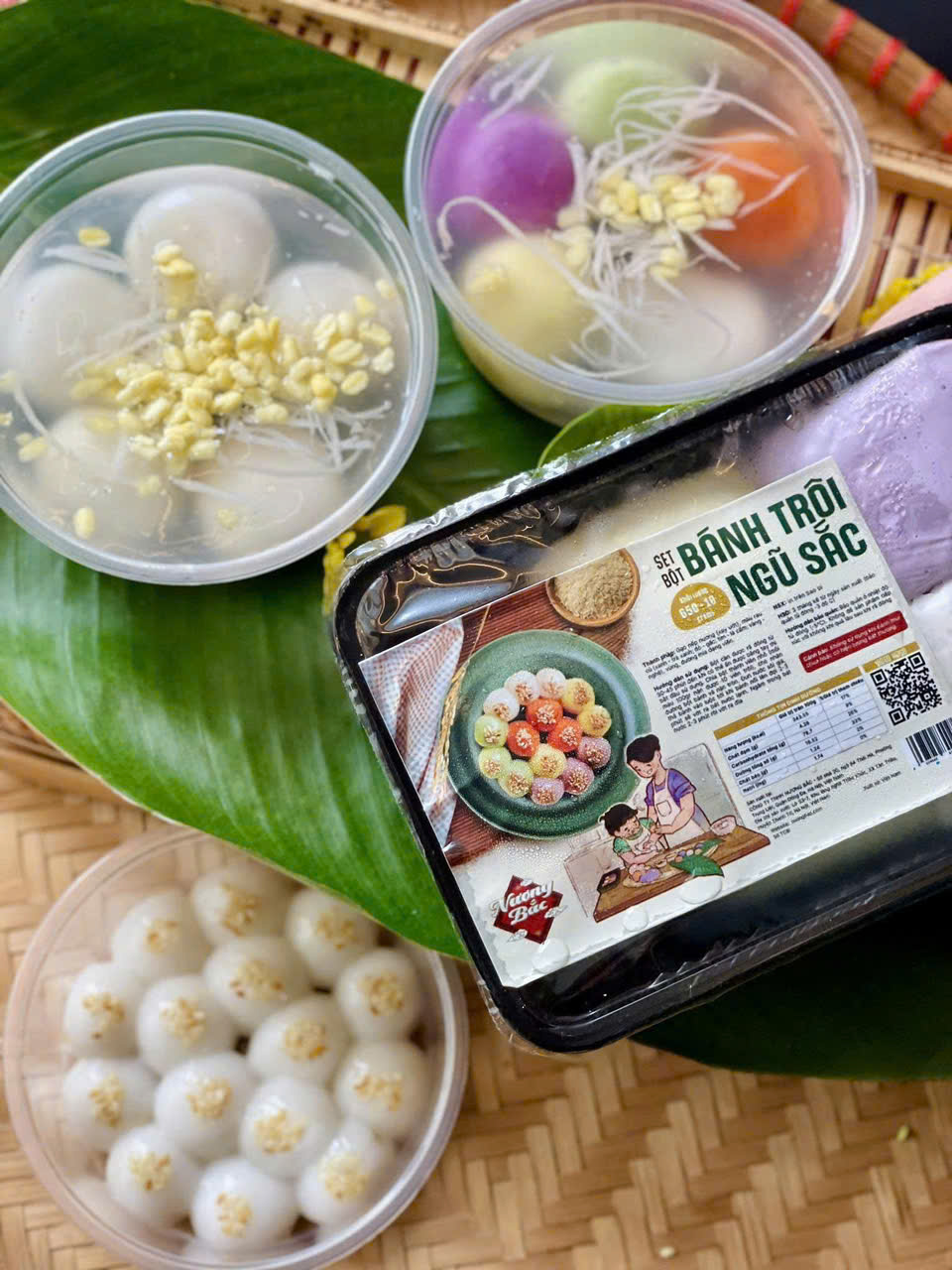 Bột Bánh Trôi Ngũ Sắc Nương Bắc (SP001252)