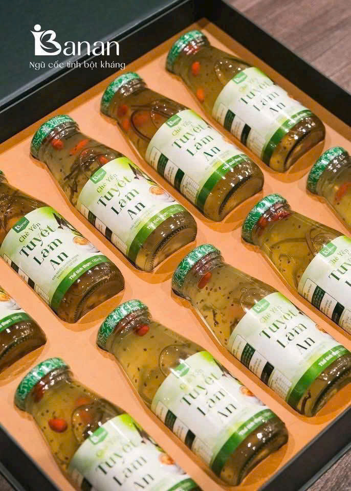 Set Chè Tuyết Lam An ( Set 10 hũ ) (SP322424)