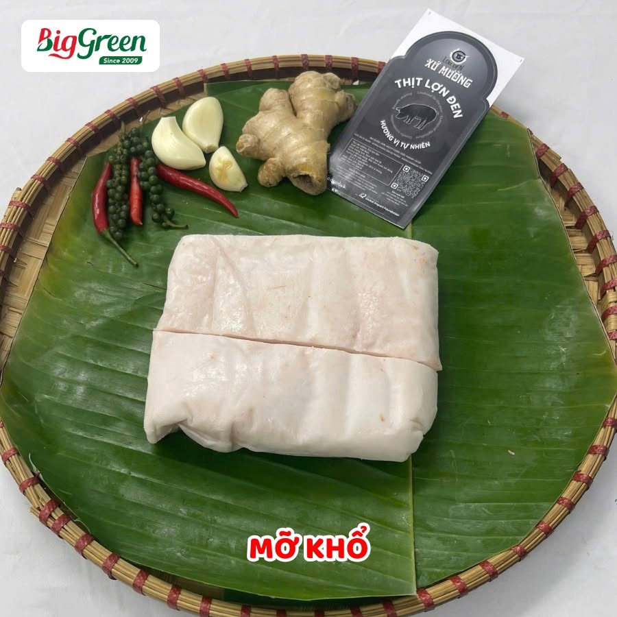 Mỡ khổ Lợn đen Xứ Mường