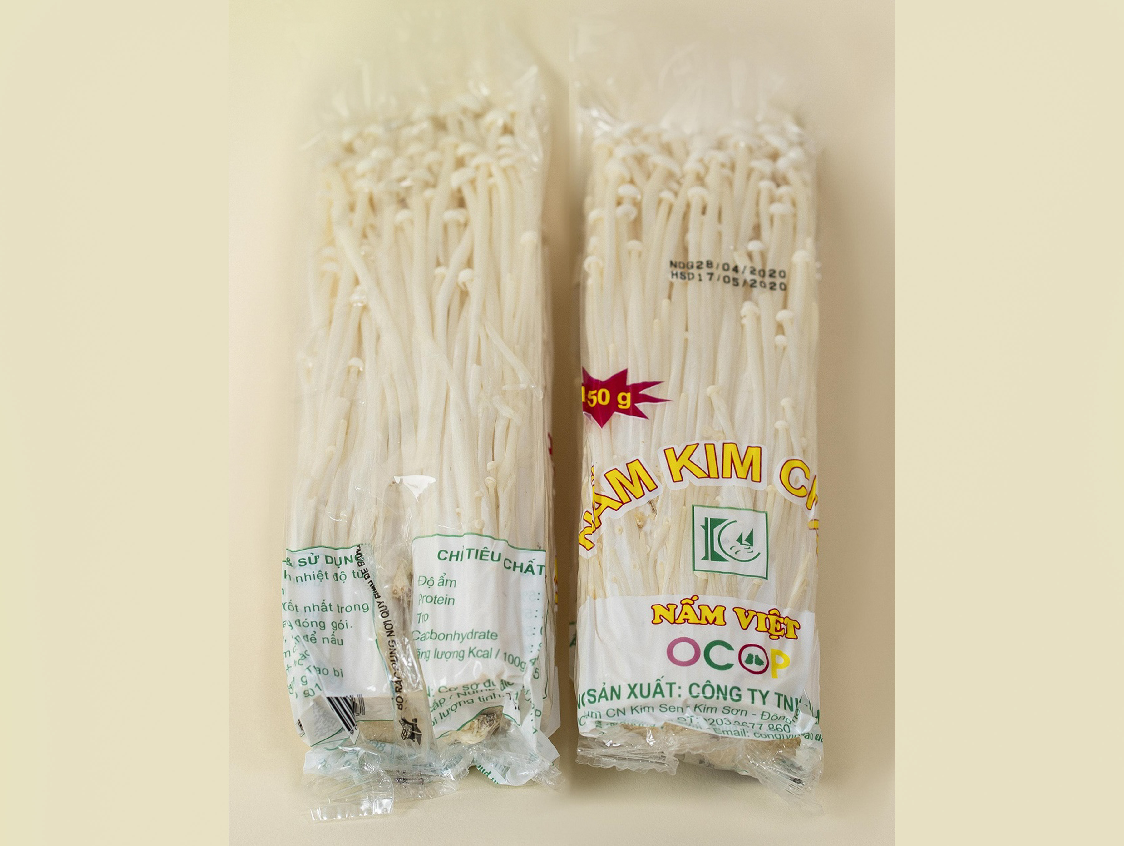 Nấm Kim Châm150Gr-Nấm Việt (Gói)