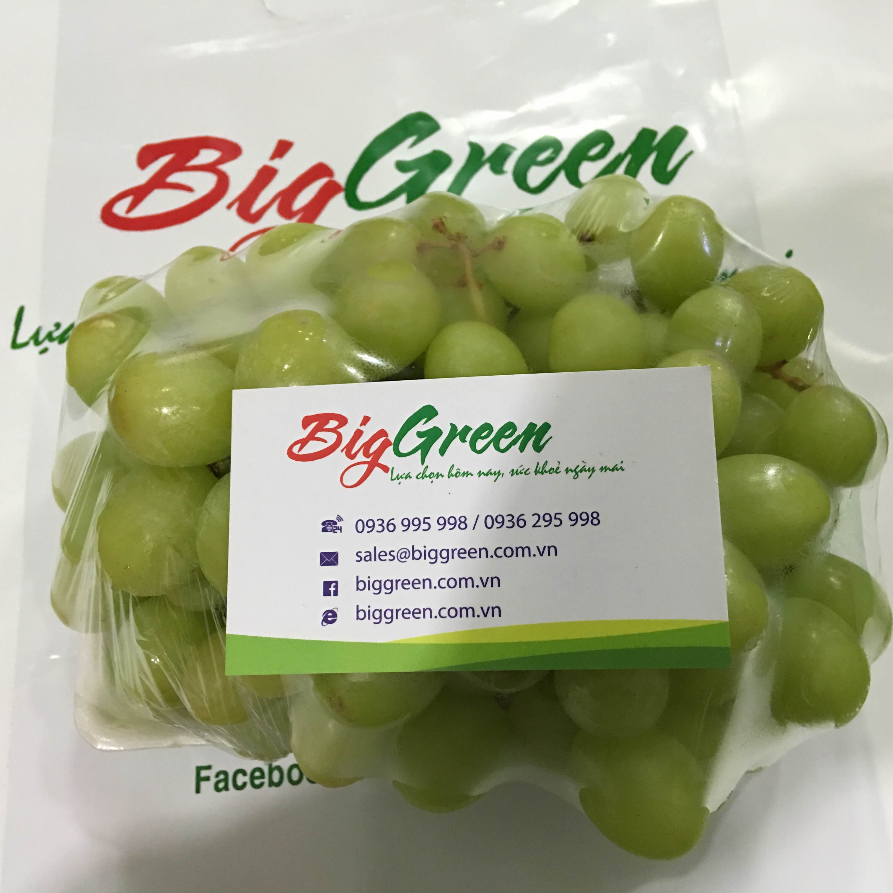 Nho xanh không hạt Úc