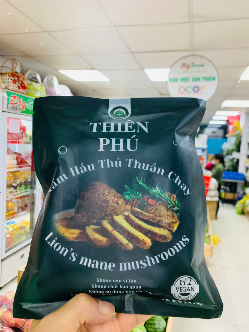 Nấm Hầu Thủ Thuần Chay 500g - Thiên Phú