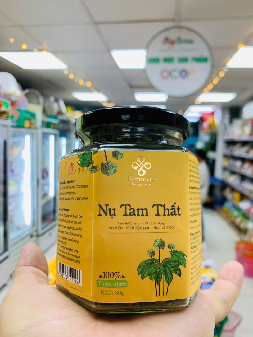 Nụ Tam Thất 80G - Econashine (8938525551146)