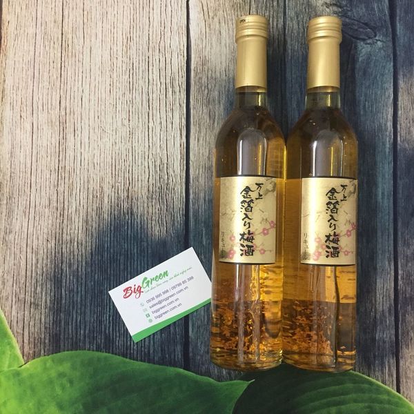 Rượu Mơ vẩy vàng Nhật