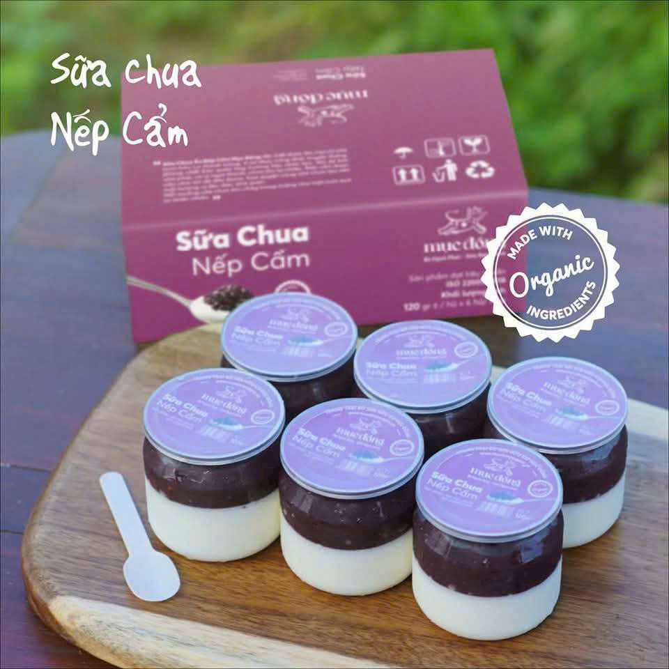 Sữa Chua Nếp Cẩm Mục Đồng