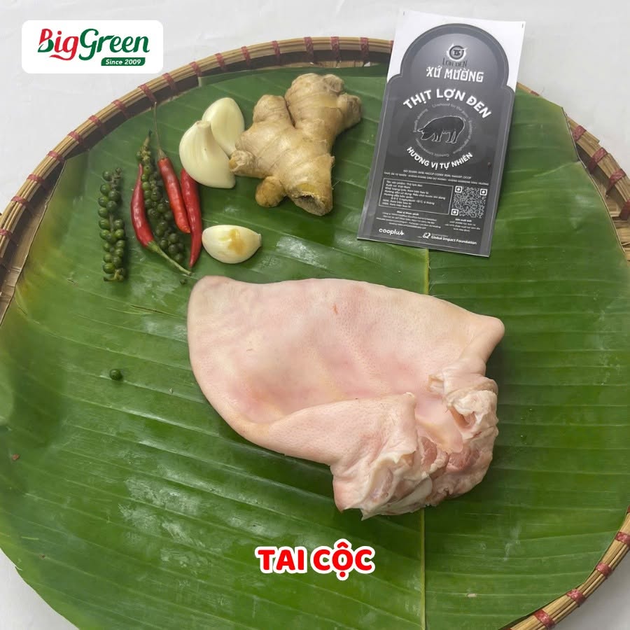 Tai Lợn Đen - Xứ Mường (kg) (2000016)