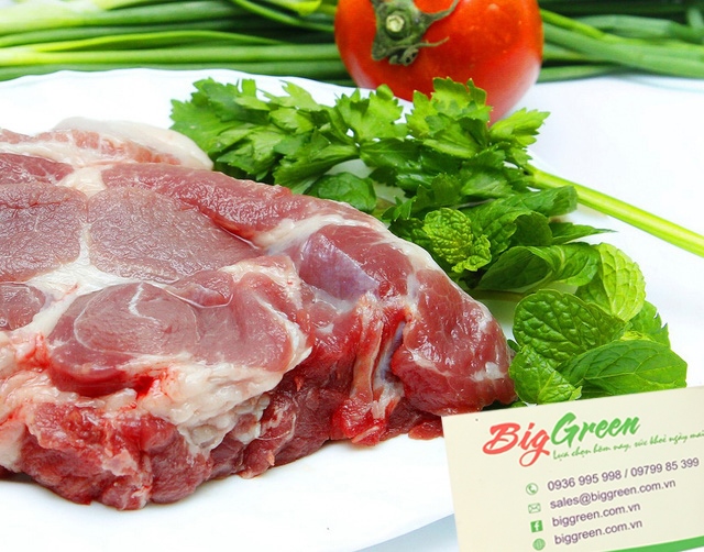 Thịt Nạc Vai Giòn Lợn Đen - Lào Cai